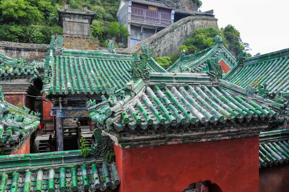 Temple Architecture in Wudang Mountain taichi